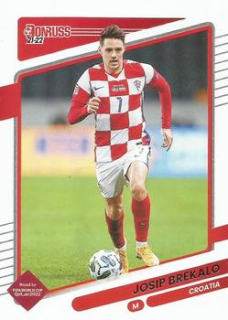 Josip Brekalo Croatia Panini Donruss Road to Qatar 2021/22 #40