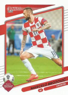 Marcelo Brozovic Croatia Panini Donruss Road to Qatar 2021/22 #43