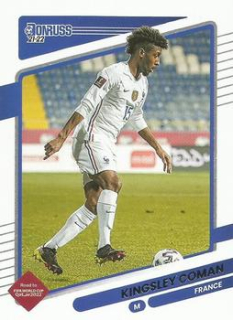 Kingsley Coman France Panini Donruss Road to Qatar 2021/22 #61