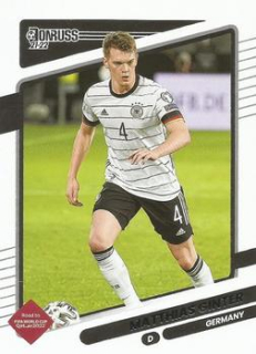 Matthias Ginter Germany Panini Donruss Road to Qatar 2021/22 #71