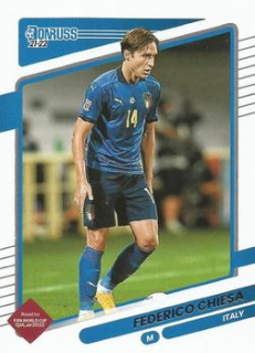 Federico Chiesa Italy Panini Donruss Road to Qatar 2021/22 #82