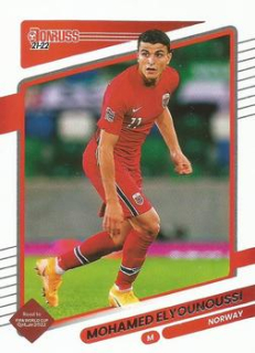 Mohamed Elyounoussi Norway Panini Donruss Road to Qatar 2021/22 #102