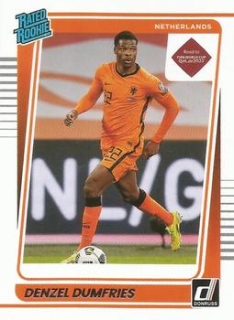 Denzel Dumfries Netherlands Panini Donruss Road to Qatar 2021/22 Rated Rookie #178