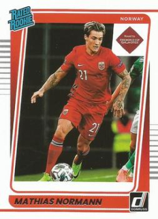 Mathias Normann Norway Panini Donruss Road to Qatar 2021/22 Rated Rookie #180