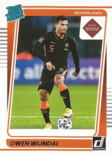 Owen Wijndal Netherlands Panini Donruss Road to Qatar 2021/22 Rated Rookie #197