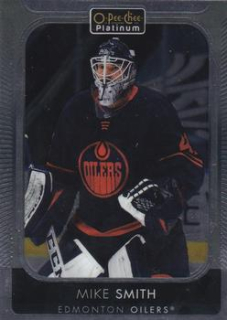 Mike Smith Edmonton Oilers Upper Deck O-Pee-Chee Platinum 2021/22 #78