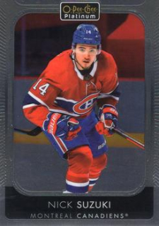 Nick Suzuki Montreal Canadiens Upper Deck O-Pee-Chee Platinum 2021/22 #82