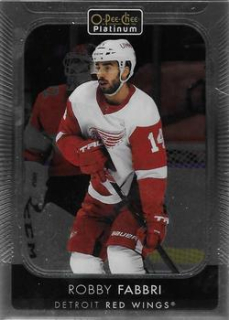 Robby Fabbri Detroit Red Wings Upper Deck O-Pee-Chee Platinum 2021/22 #86
