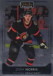 Josh Norris Ottawa Senators Upper Deck O-Pee-Chee Platinum 2021/22 #93