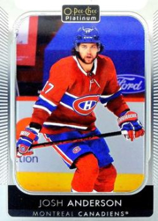 Josh Anderson Montreal Canadiens Upper Deck O-Pee-Chee Platinum 2021/22 #106