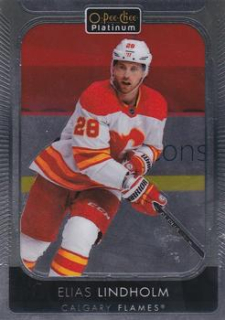 Elias Lindholm Calgary Flames Upper Deck O-Pee-Chee Platinum 2021/22 #170
