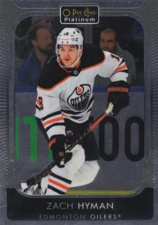 Zach Hyman Edmonton Oilers Upper Deck O-Pee-Chee Platinum 2021/22 #175