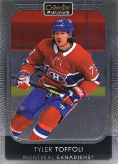 Tyler Toffoli Montreal Canadiens Upper Deck O-Pee-Chee Platinum 2021/22 #181