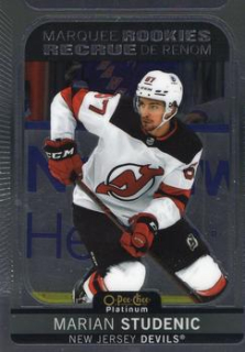 Marian Studenic New Jersey Devils Upper Deck O-Pee-Chee Platinum 2021/22 Marquee Rookies #251