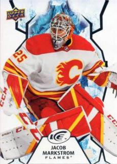Jacob Markstrom Calgary Flames Upper Deck Ice 2021/22 #1