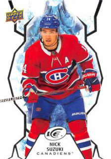 Nick Suzuki Montreal Canadiens Upper Deck Ice 2021/22 #40