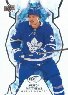 Auston Matthews Toronto Maple Leafs Upper Deck Ice 2021/22 #62