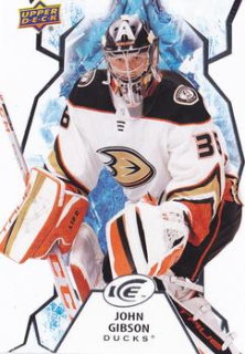 John Gibson Anaheim Ducks Upper Deck Ice 2021/22 #68