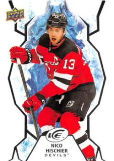 Nico Hischier New Jersey Devils Upper Deck Ice 2021/22 #82