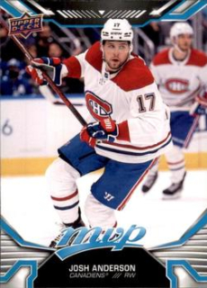Josh Anderson Montreal Canadiens Upper Deck MVP 2022/23 #165