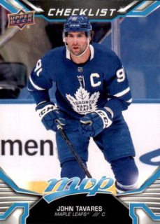 John Tavares Checklist Toronto Maple Leafs Upper Deck MVP 2022/23 #200