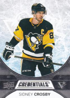 Sidney Crosby Pittsburgh Penguins Upper Deck Credentials 2021/22 #2