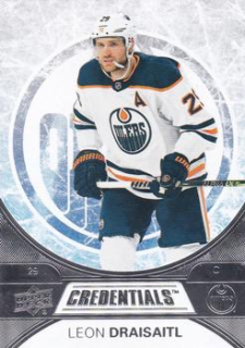 Leon Draisaitl Edmonton Oilers Upper Deck Credentials 2021/22 #18