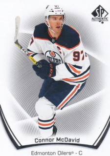 Connor McDavid Edmonton Oilers Upper Deck SP Authentic 2021/22 #1