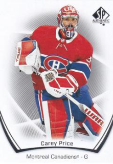 Carey Price Montreal Canadiens Upper Deck SP Authentic 2021/22 #4