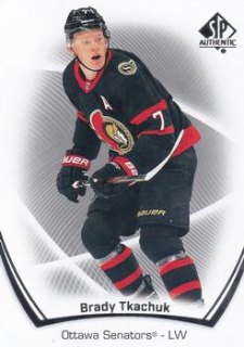Brady Tkachuk Ottawa Senators Upper Deck SP Authentic 2021/22 #46