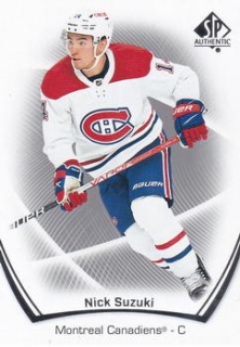 Nick Suzuki Montreal Canadiens Upper Deck SP Authentic 2021/22 #55