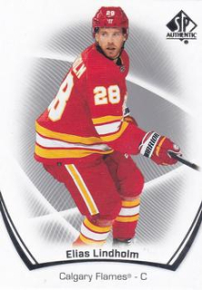 Elias Lindholm Calgary Flames Upper Deck SP Authentic 2021/22 #56