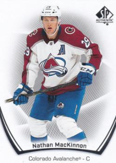 Nathan MacKinnon Colorado Avalanche Upper Deck SP Authentic 2021/22 #75
