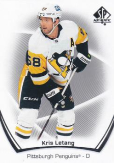 Kris Letang Pittsburgh Penguins Upper Deck SP Authentic 2021/22 #77