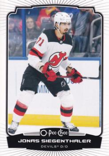 Jonas Siegenthaler New Jersey Devils Upper Deck O-Pee-Chee 2022/23 #452