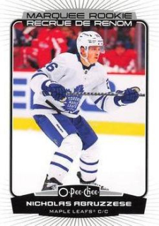 Nick Abruzzese Toronto Maple Leafs Upper Deck O-Pee-Chee 2022/23 Marquee Rookies #564
