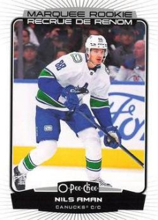 Nils Aman Vancouver Canucks Upper Deck O-Pee-Chee 2022/23 Marquee Rookies #584