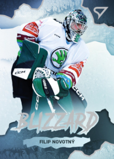 Filip Novotny Mlada Boleslav Tipsport ELH 2022/23 SportZoo 1. serie Blizzard #BL-10