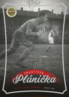 Frantisek Planicka Slavia Praha Dekady Fotbalove Ligy 2023 SportZoo #N-001