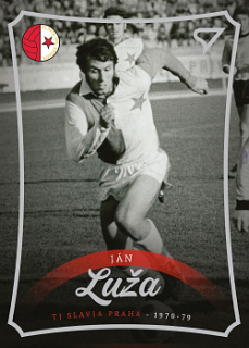 Jan Luza Slavia Praha Dekady Fotbalove Ligy 2023 SportZoo #N-010