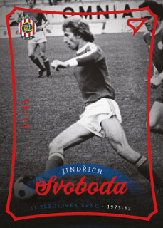 Jindrich Svoboda Brno Dekady Fotbalove Ligy 2023 SportZoo Red /45 #N-014
