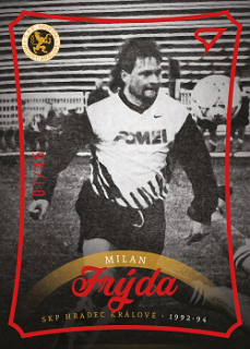 Milan Fryda Hradec Kralove Dekady Fotbalove Ligy 2023 SportZoo Red /45 #N-019