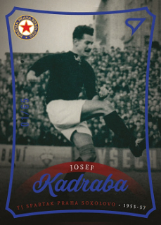 Josef Kadraba Sparta Praha Dekady Fotbalove Ligy 2023 SportZoo Blue /65 #N-004