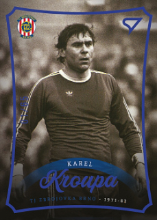 Karel Kroupa Brno Dekady Fotbalove Ligy 2023 SportZoo Blue /65 #N-012