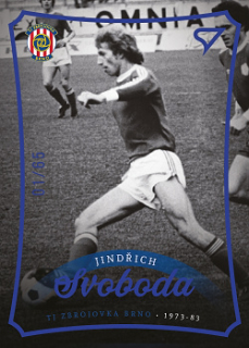Jindrich Svoboda Brno Dekady Fotbalove Ligy 2023 SportZoo Blue /65 #N-014