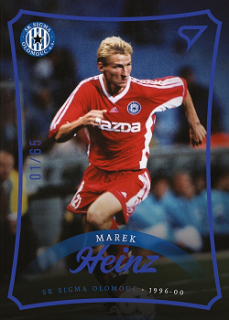 Marek Heinz Sigma Olomouc Dekady Fotbalove Ligy 2023 SportZoo Blue /65 #N-025