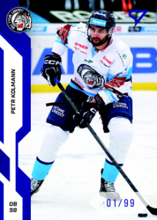 Petr Kolmann Liberec Tipsport ELH 2022/23 SportZoo 2. serie Blue /99 #303