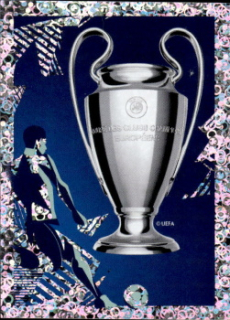 UCL Trophy samolepka Topps UEFA Champions League 2023/24 Contents #2