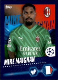 Mike Maignan A.C. Milan samolepka Topps UEFA Champions League 2023/24 #29