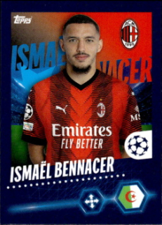 Ismael Bennacer A.C. Milan samolepka Topps UEFA Champions League 2023/24 #35